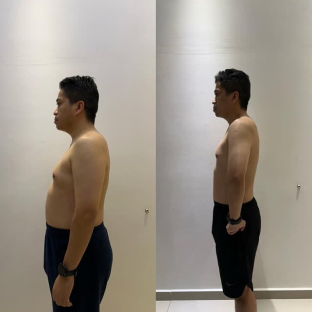 Nabil before and after photos